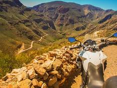 Mountain pass in South Africa