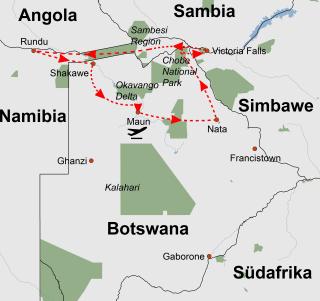Reisekarte: Botswana_Namibia_Zimbabwe_Spektakulaere_Np_Im_Suedlichen_Afrika