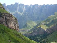 The Drakensberg in Eastern South Africa