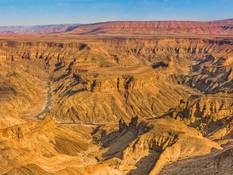 Fish River Canyon in southern Namibia