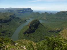 The Blyderiver Canyon on the Panorama Route